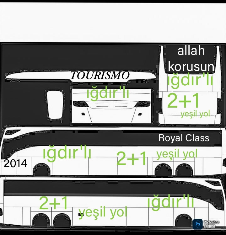 Yeşil yol ığdırlı oyun içi görünüm