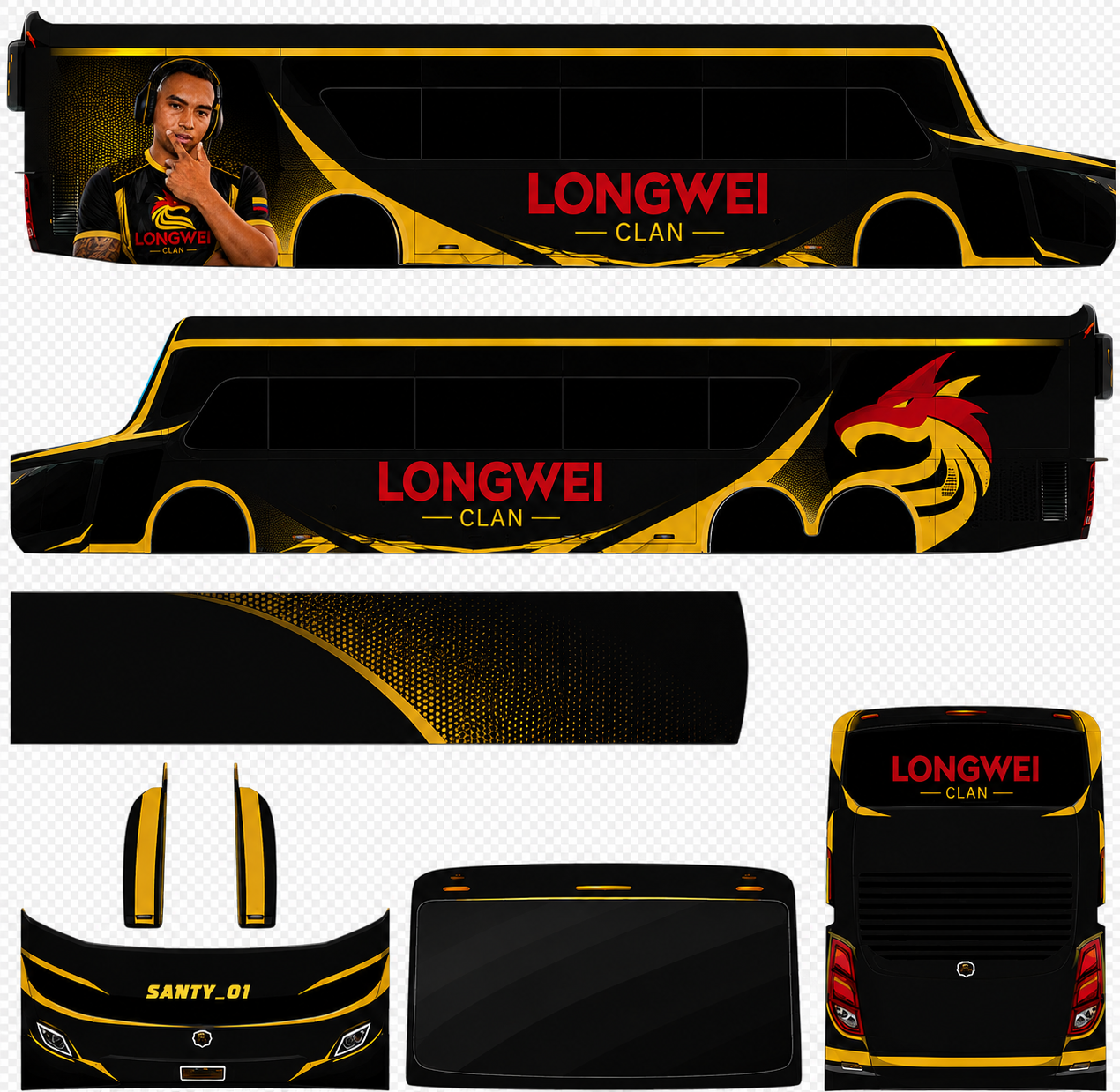 LONGWEI - SANTY oyun içi görünüm
