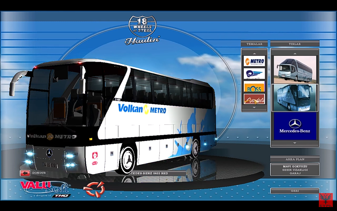 Volkan Metro v3 oyun içi görünüm
