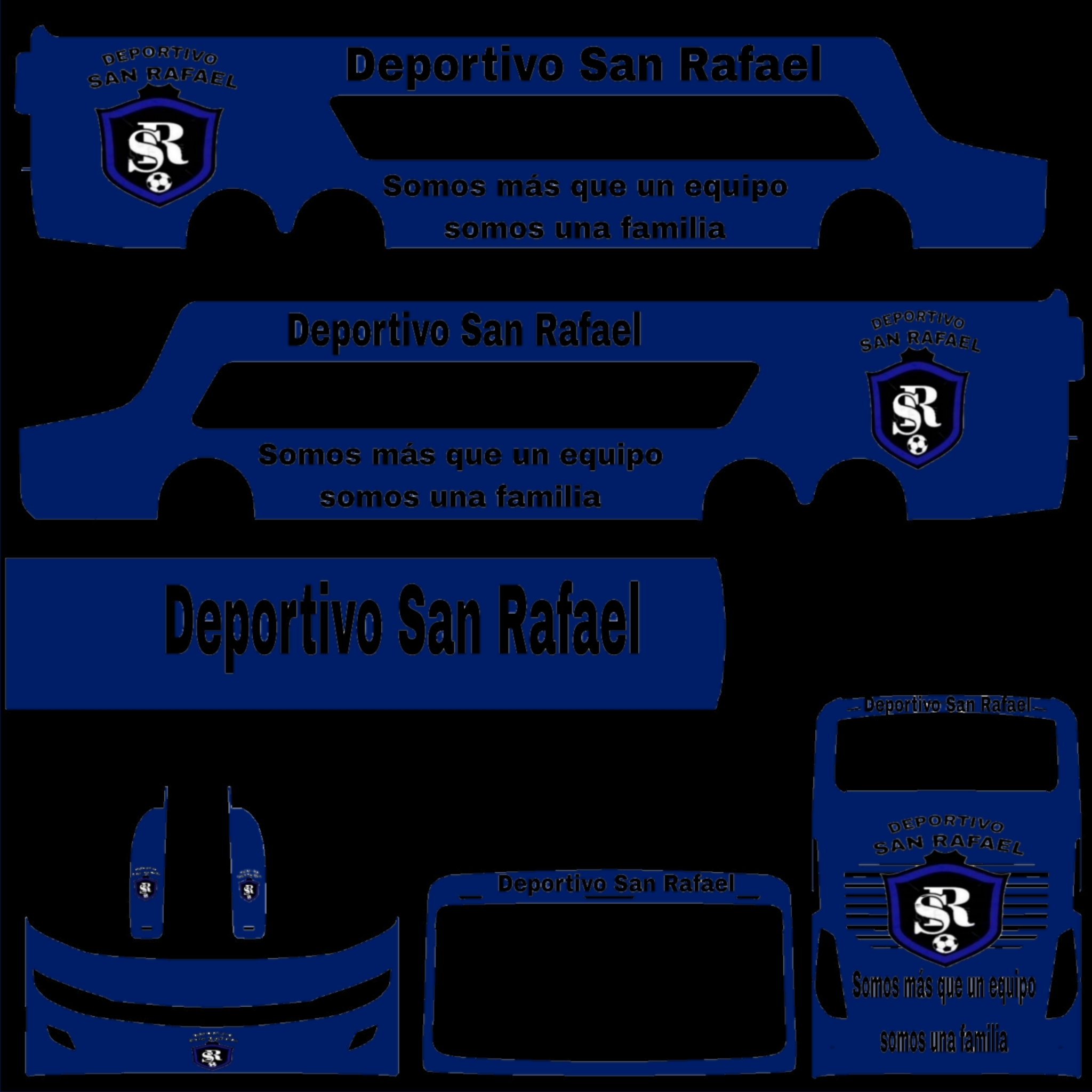 Azul deportivo San Rafael oyun içi görünüm