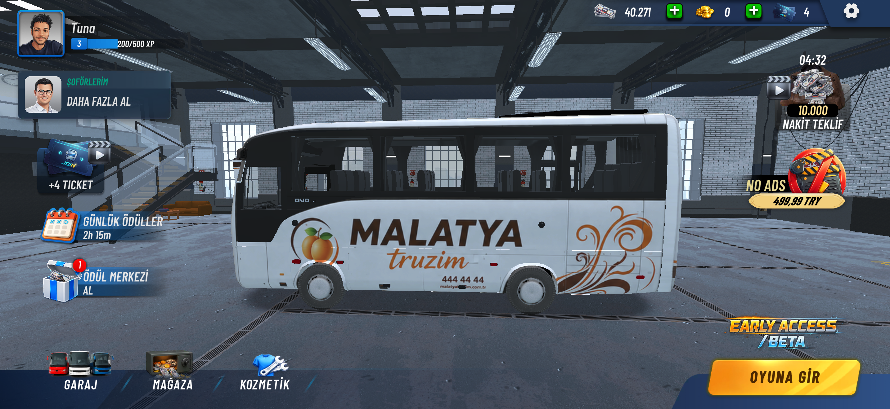 MALATYA TURİZM oyun içi görünüm