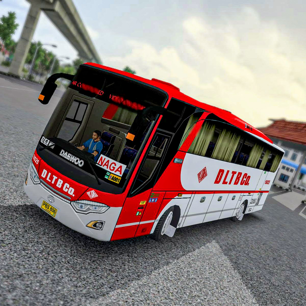 DLTB CO. RED THEME oyun içi görünüm