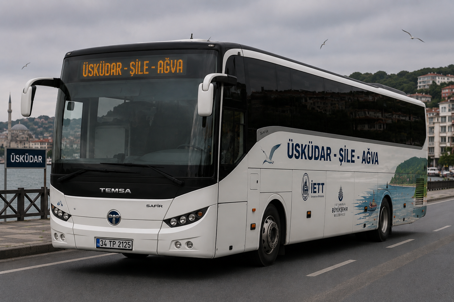 Üsküdar şile Ağva oyun içi görünüm